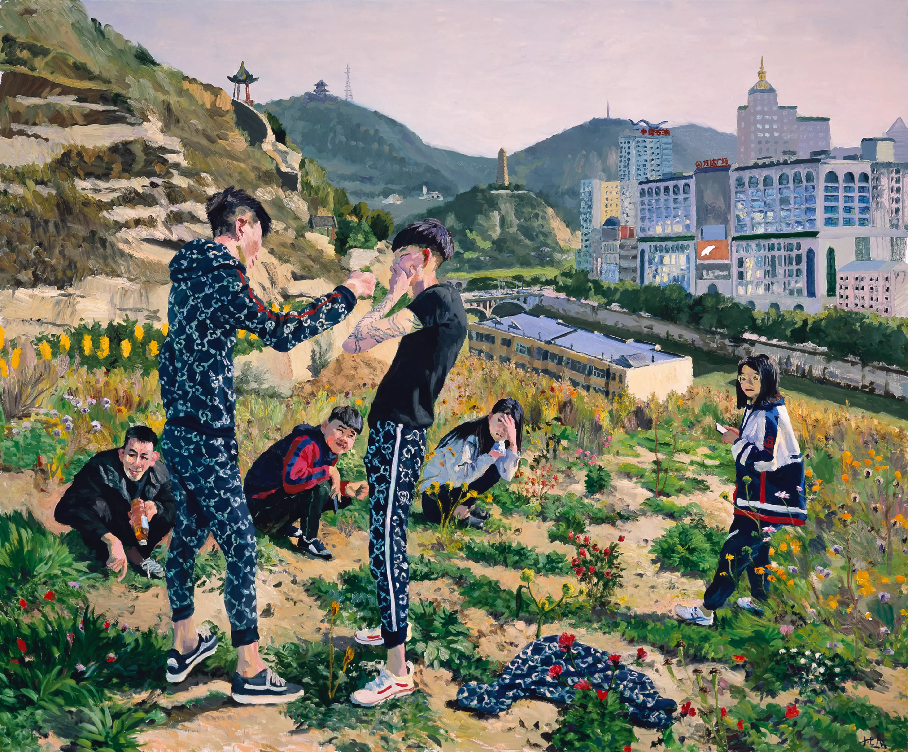 Liu Xiaodong artwork