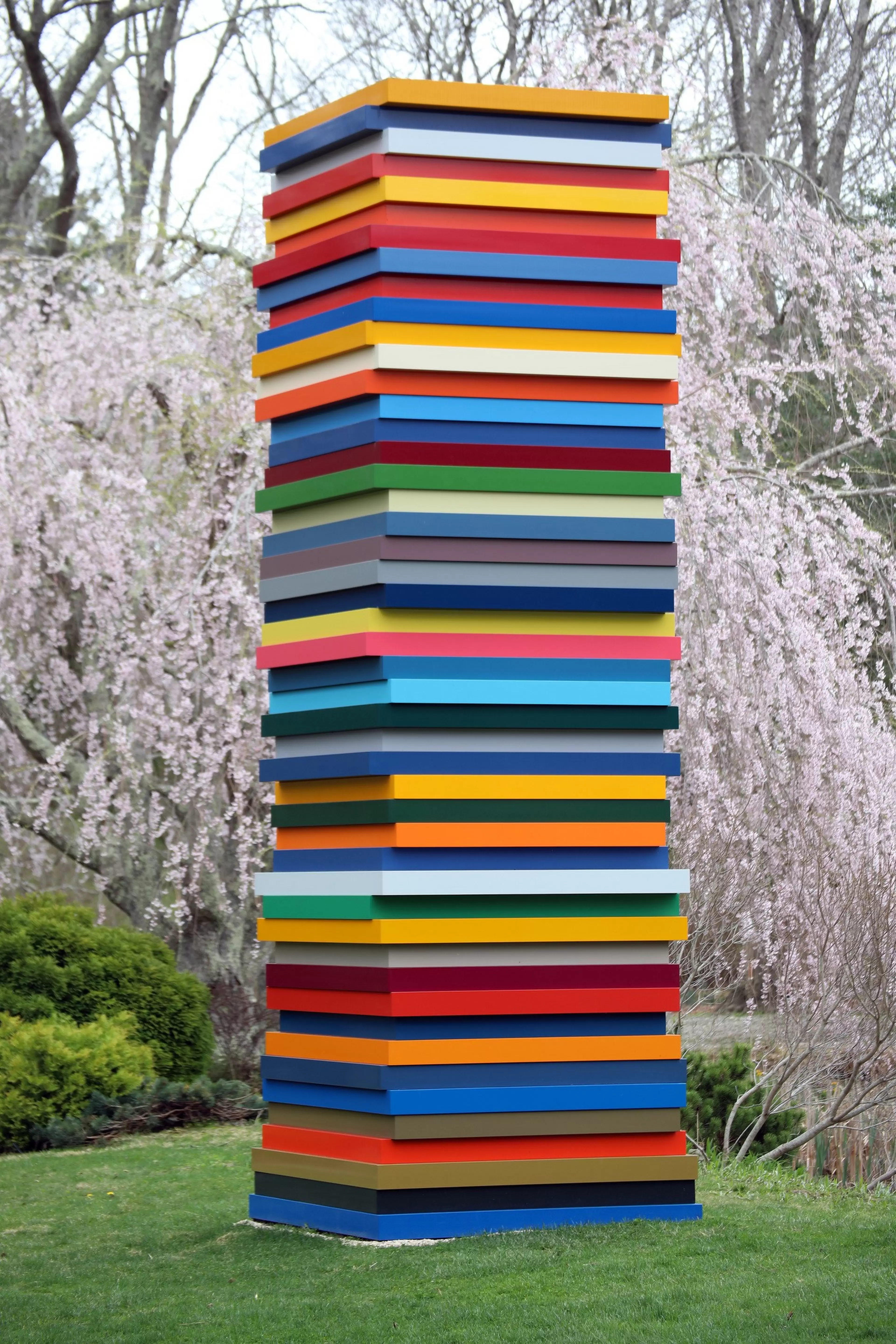 Sean Scully Colourful Stack 48 Sculpture