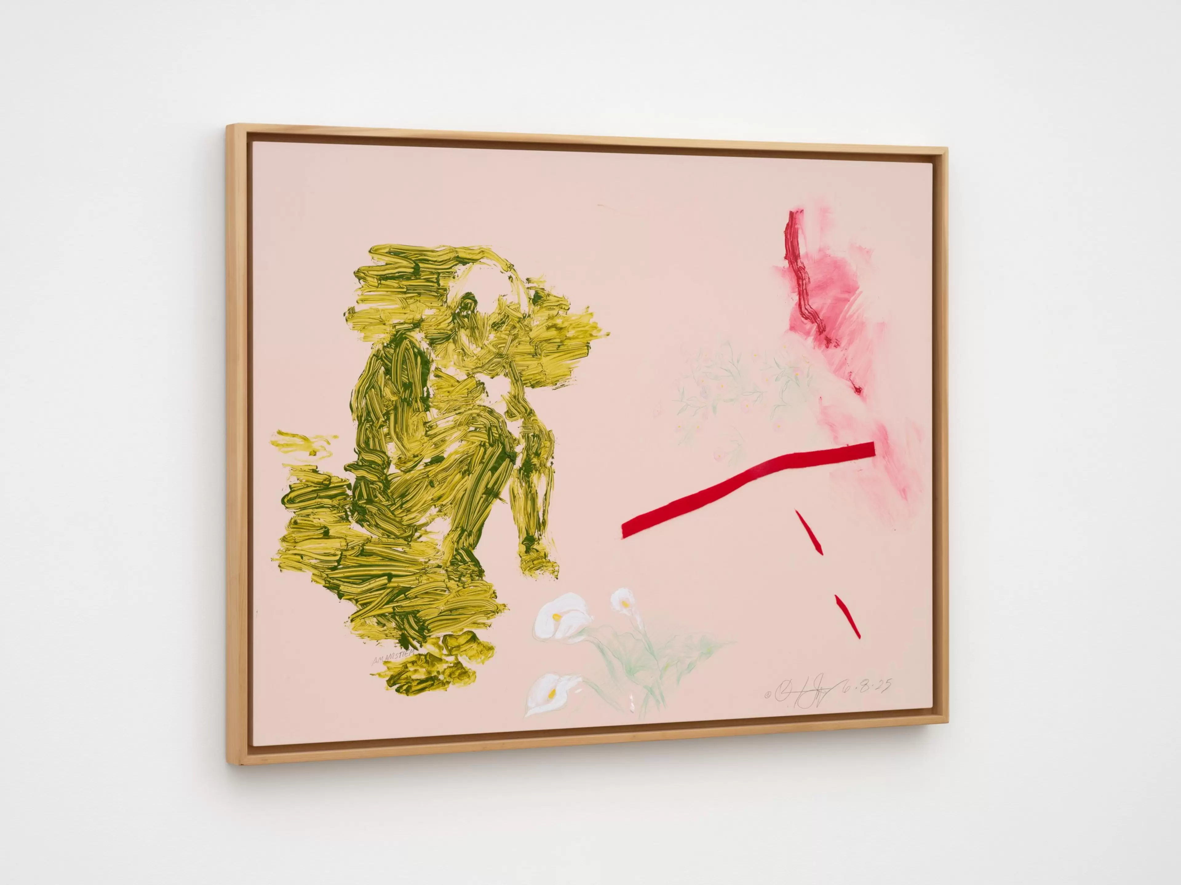 Untitled Painting (6.8.25) by Oliver Lee Jackson