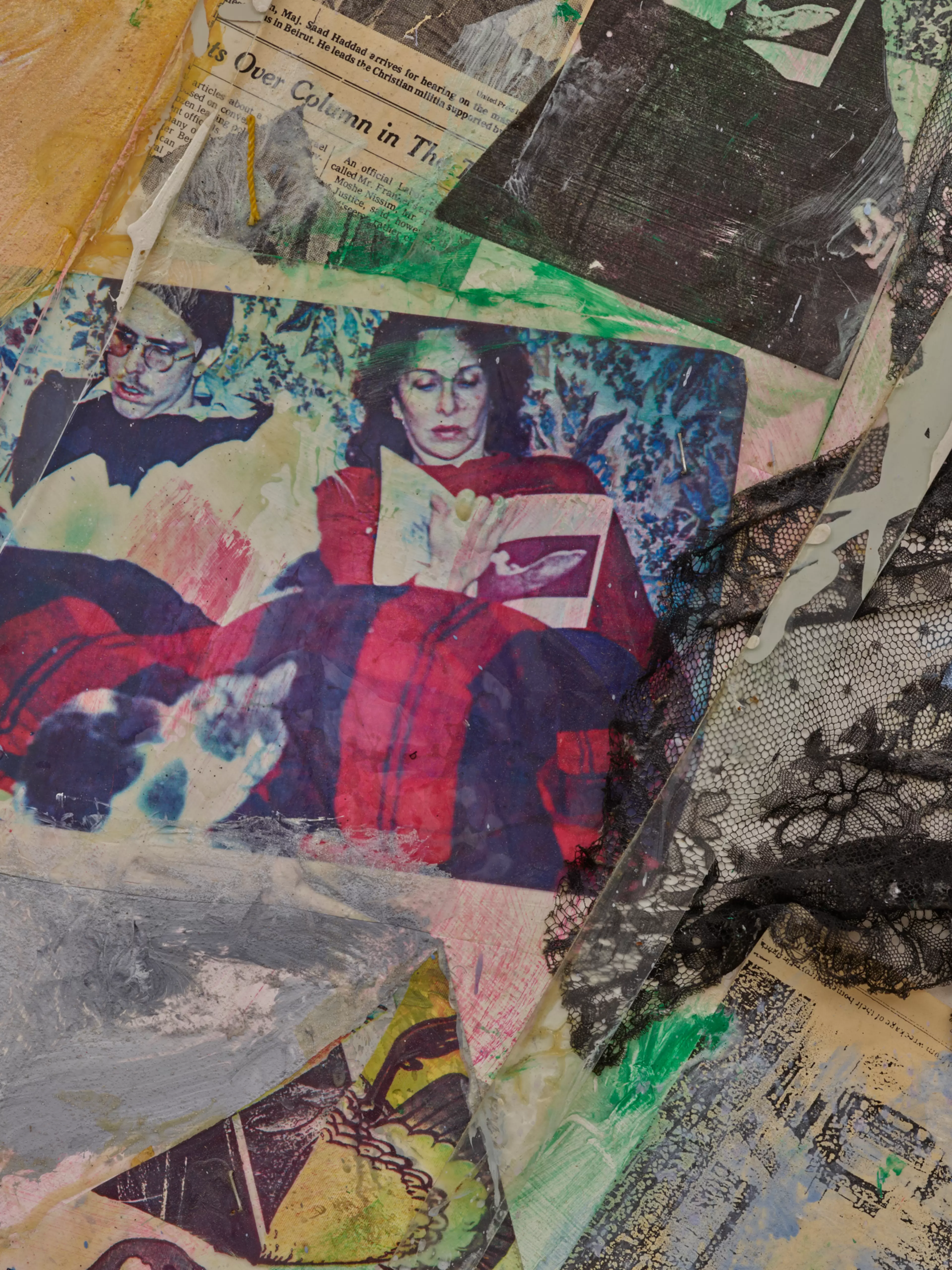 Souvenir of...Tyre...Sidon...Damour (for Bruce McP.) by Carolee Schneemann