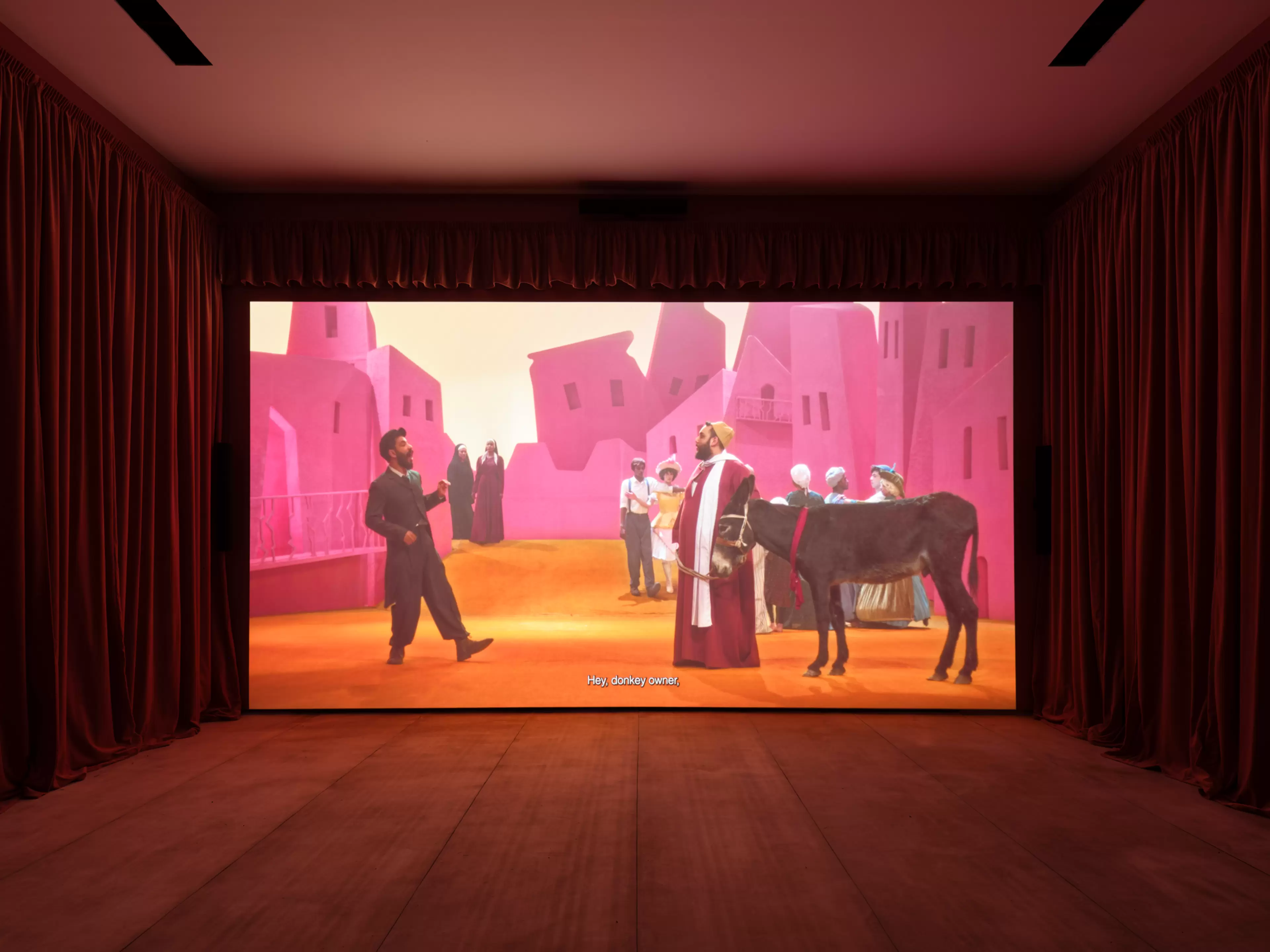 Wael Shawky, Drama 1882, 2024, video still — exhibition at Grand Palais, Paris, presented by Lisson Gallery