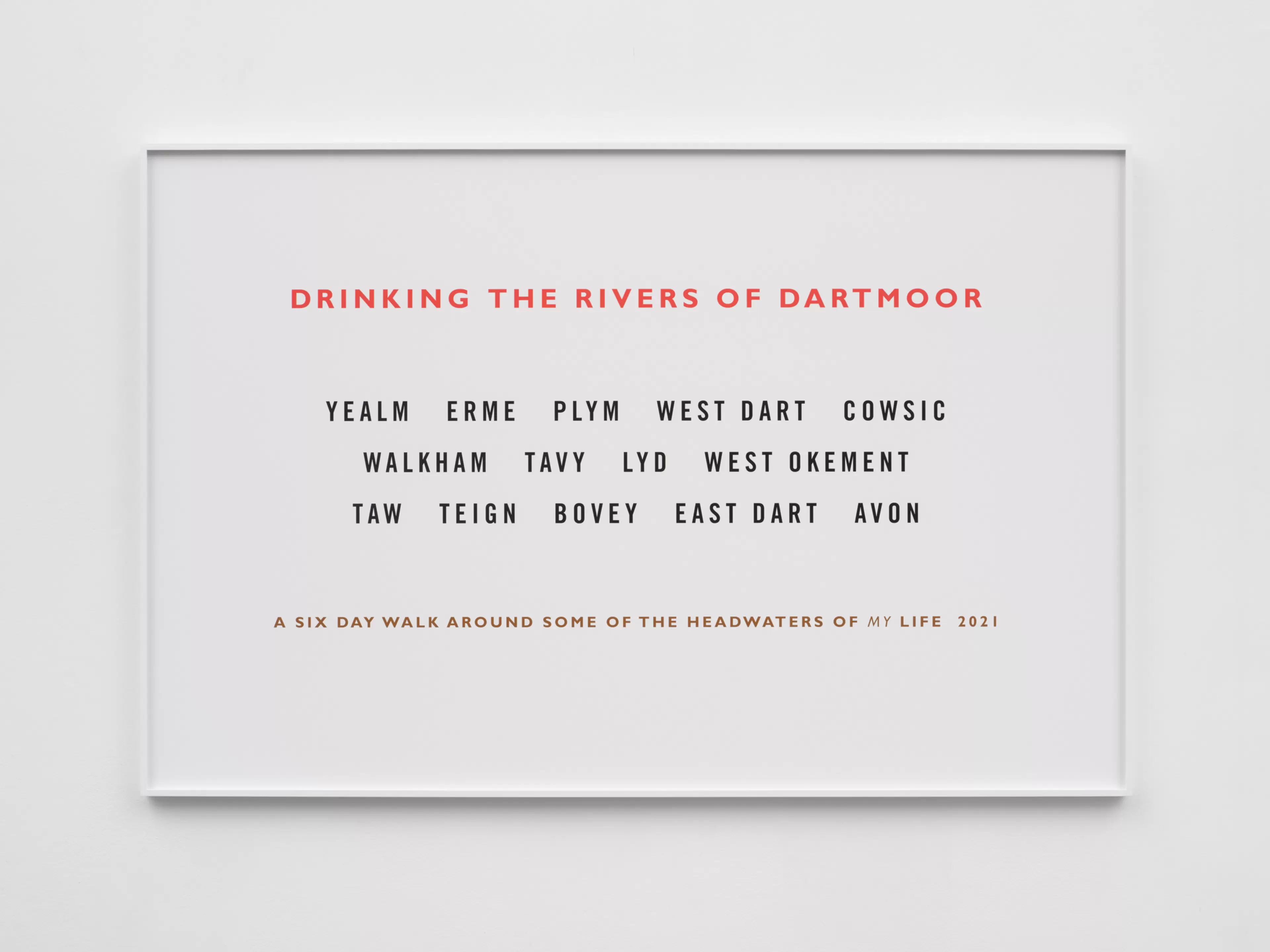 Drinking the Rivers of Dartmoor