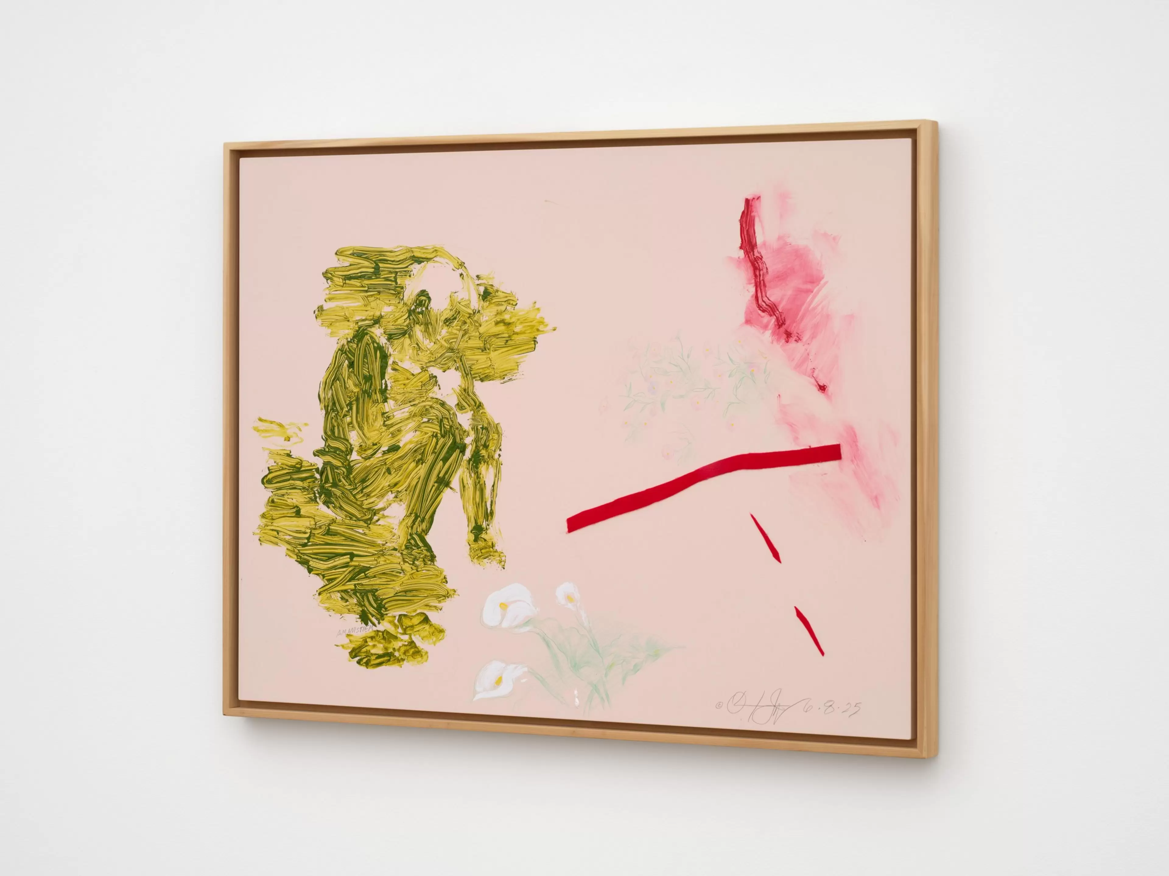 Untitled Painting (6.8.25) by Oliver Lee Jackson