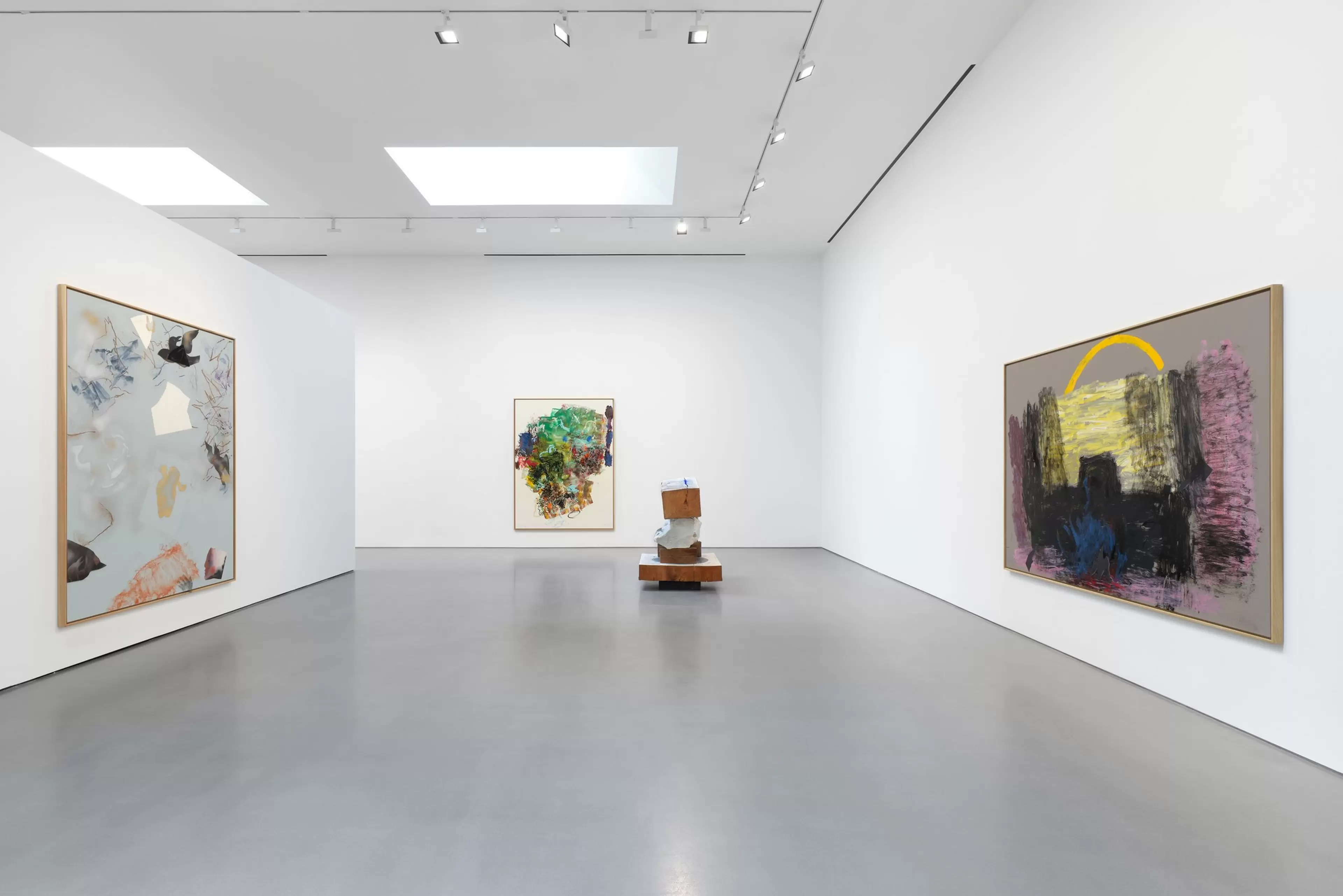 Installation view of ‘Oliver Lee Jackson: Form Follows Feeling,’ Lisson Los Angeles,18 September – 7 November 2026