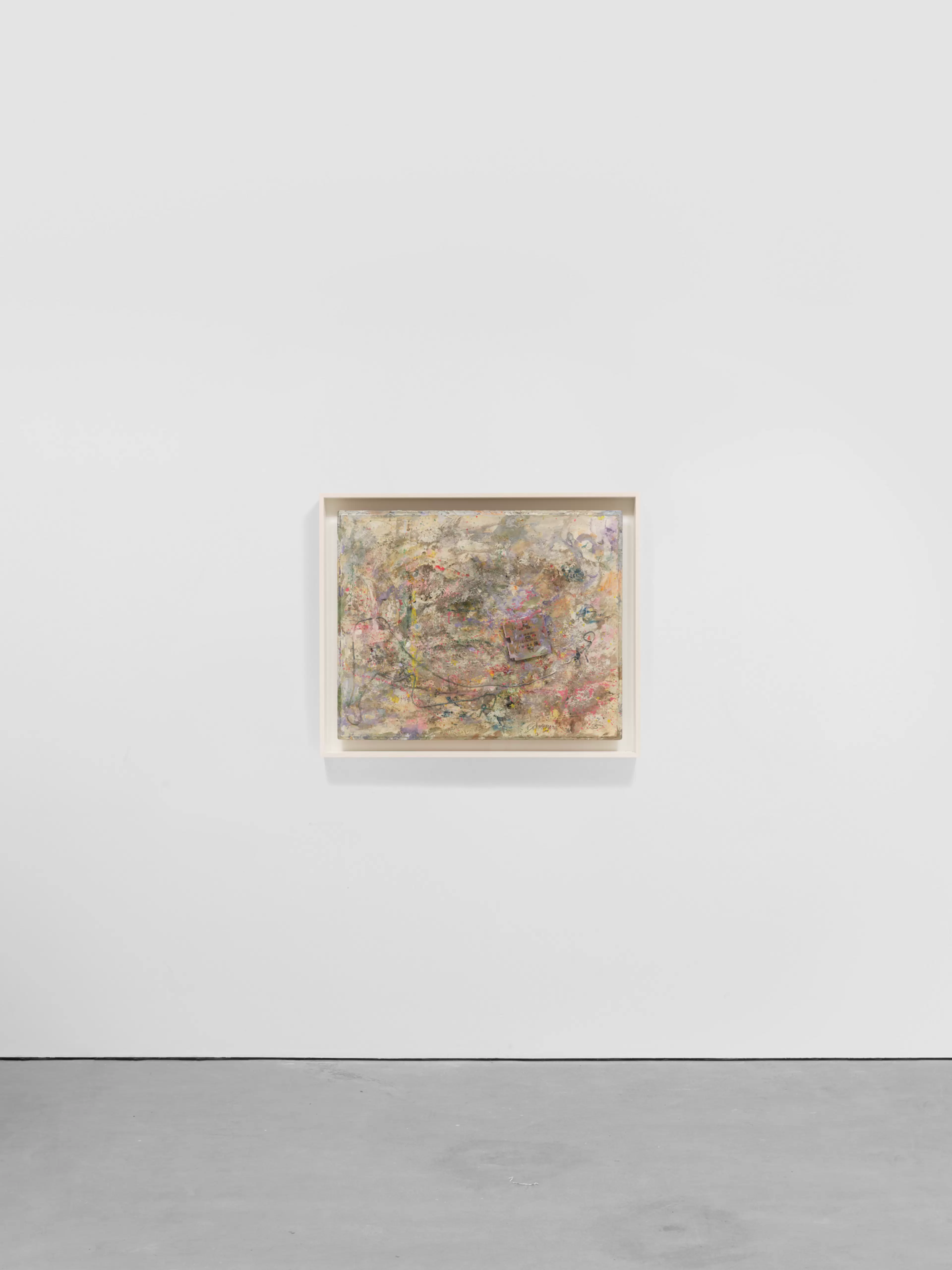 Untitled (Dust Painting IX) by Carolee Schneemann