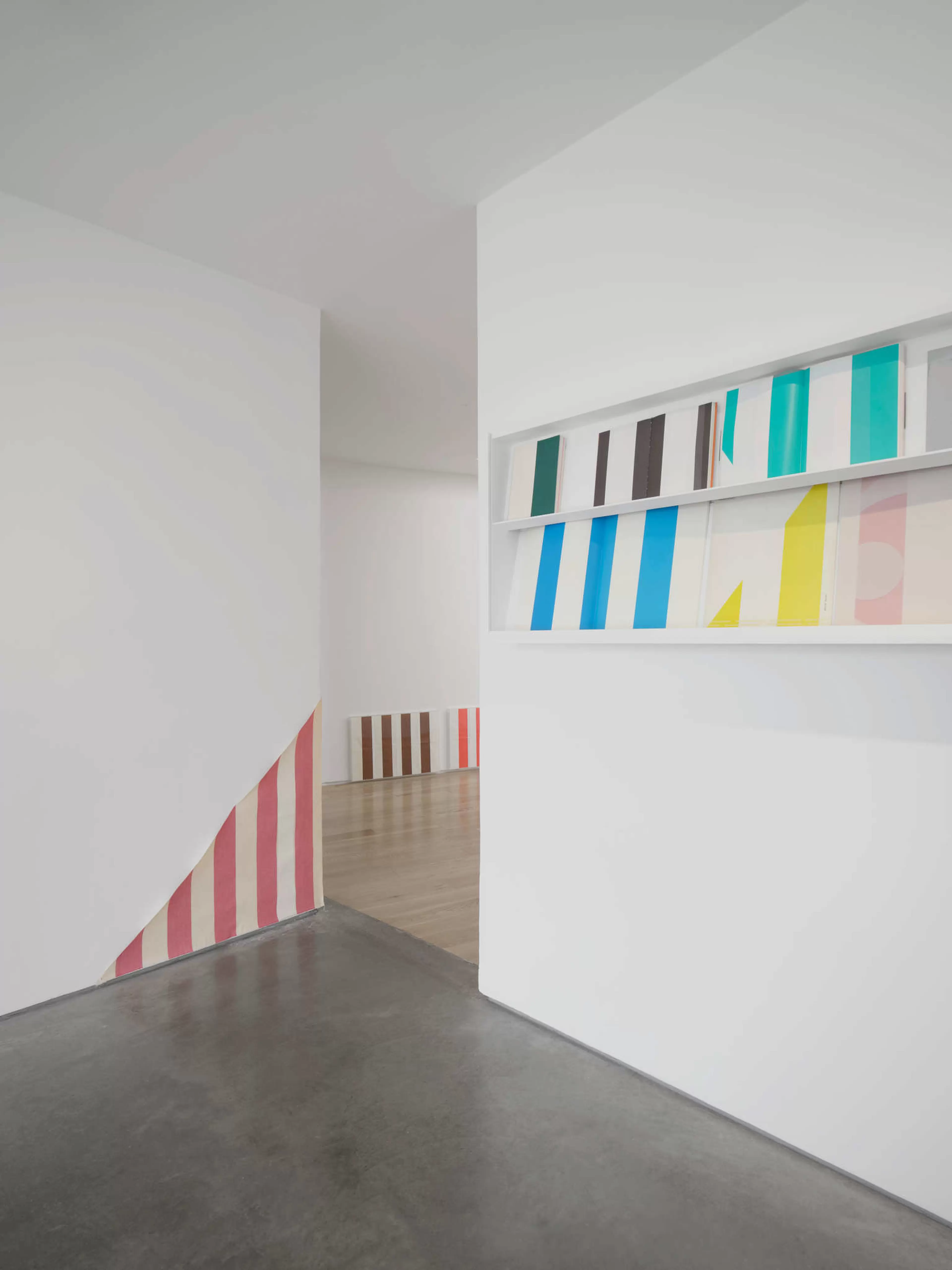 Daniel Buren Installation View Lisson London