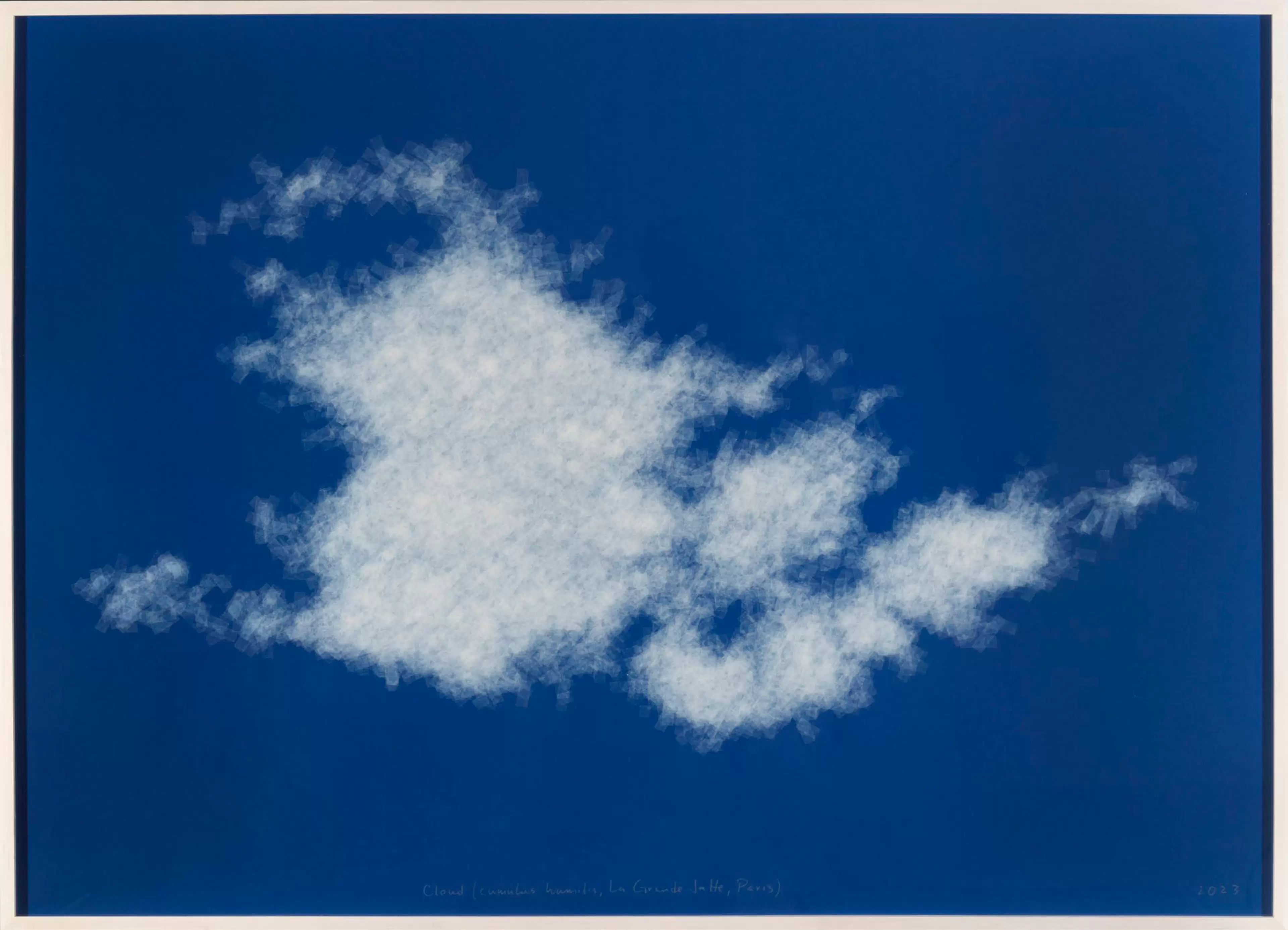 Cloud (cumulus, Glacier National Park) by Spencer Finch