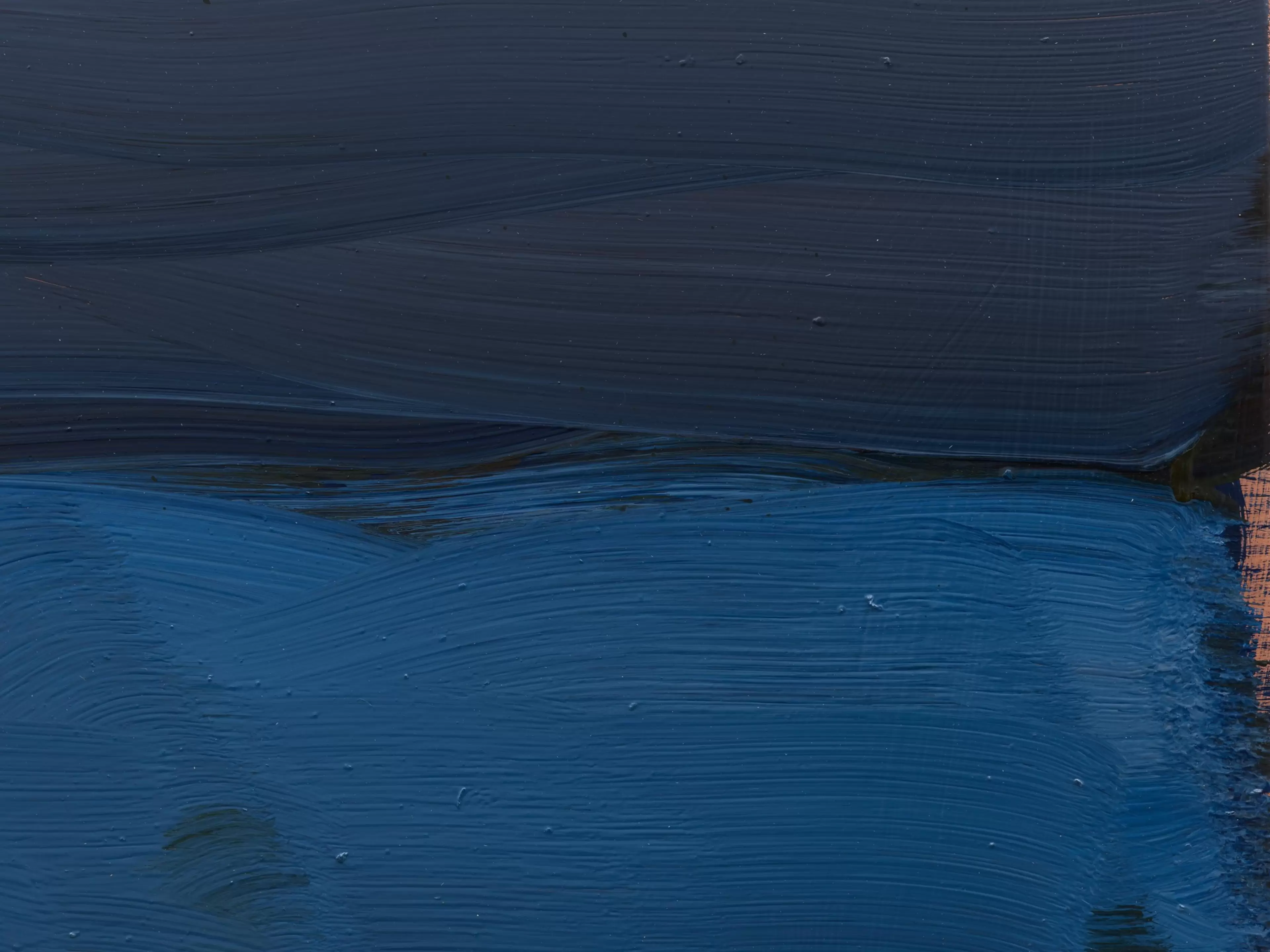 Sean Scully Blue Landline Painting