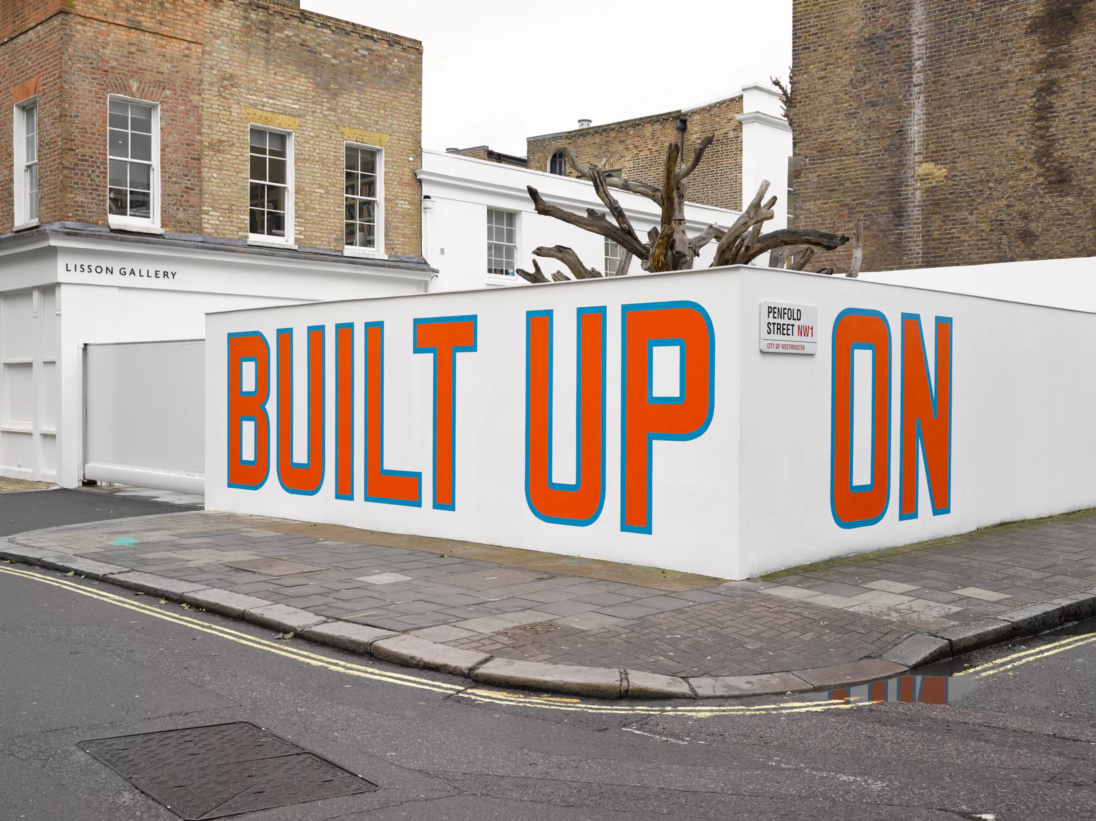 Lawrence Weiner artwork