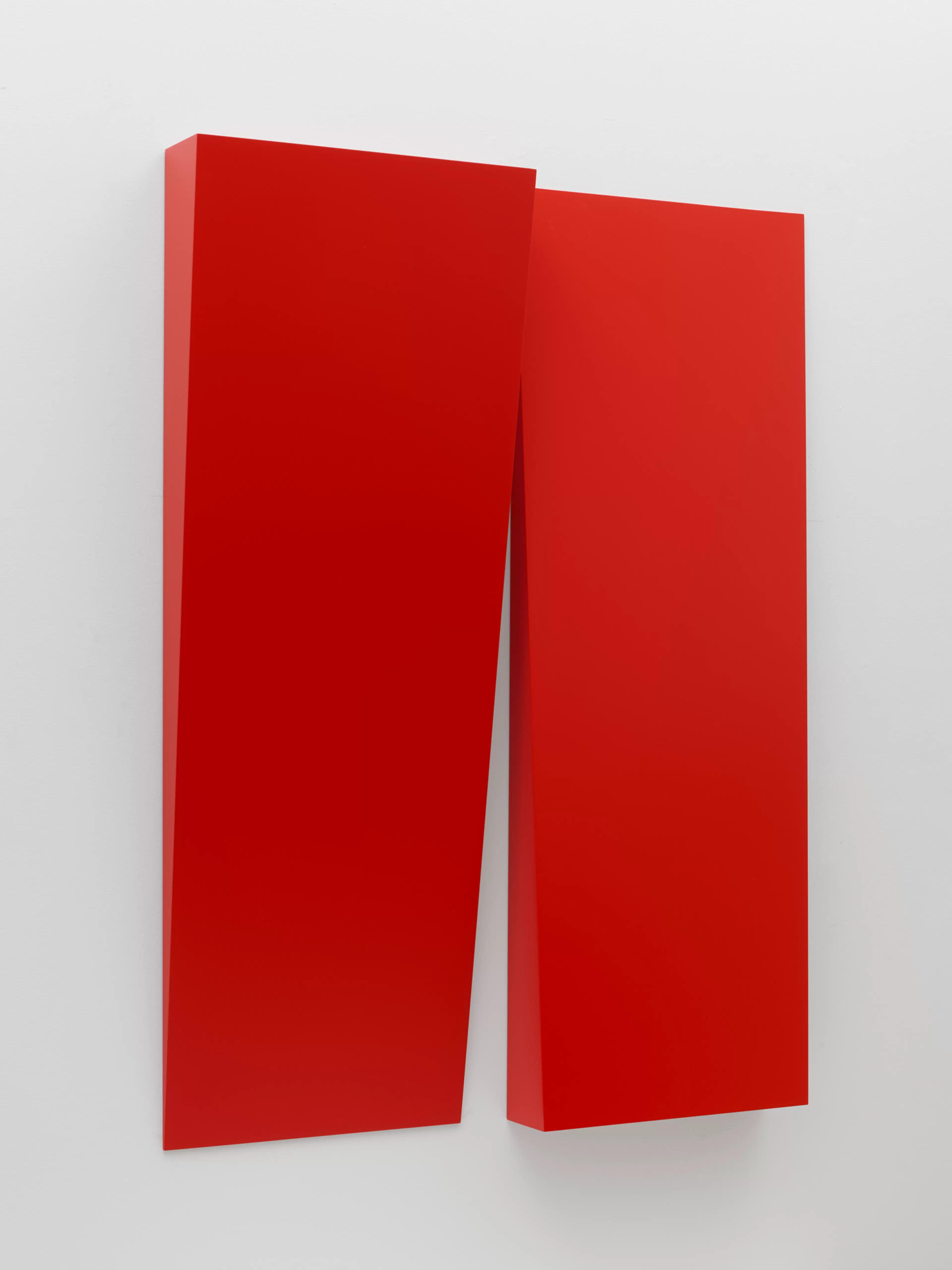 Carmen Herrera, Untitled Estructura (Red) (1966/2016)