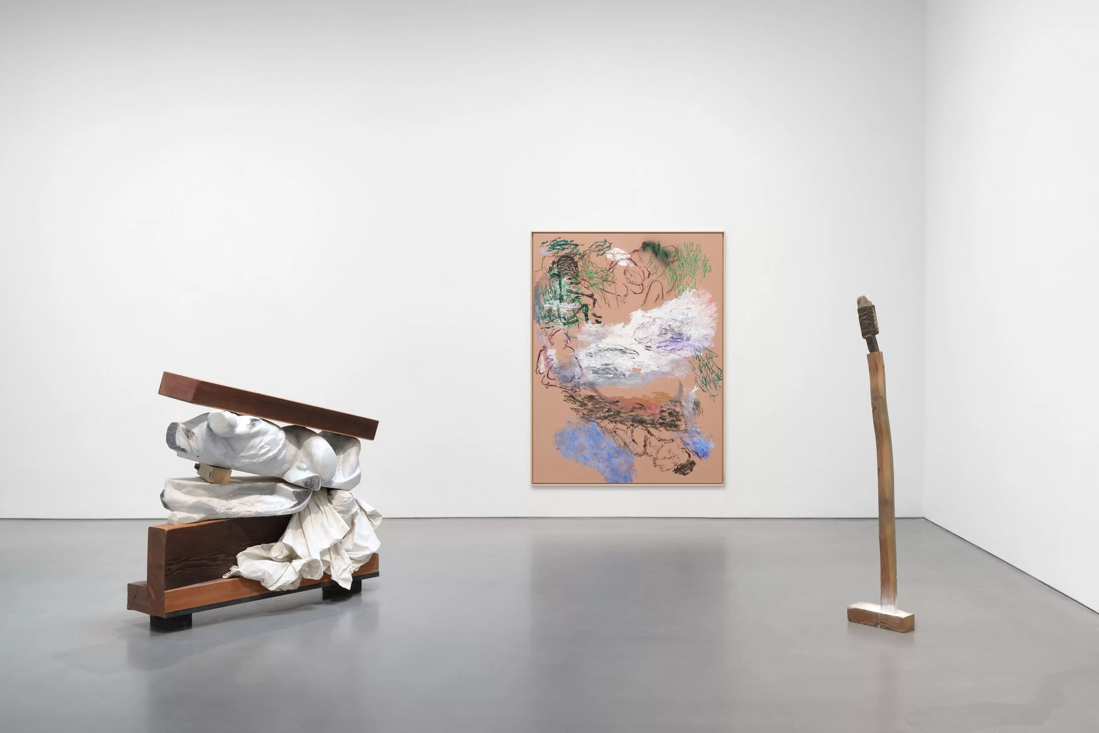 Installation view of ‘Oliver Lee Jackson: Form Follows Feeling,’ Lisson Los Angeles,18 September – 7 November 2026