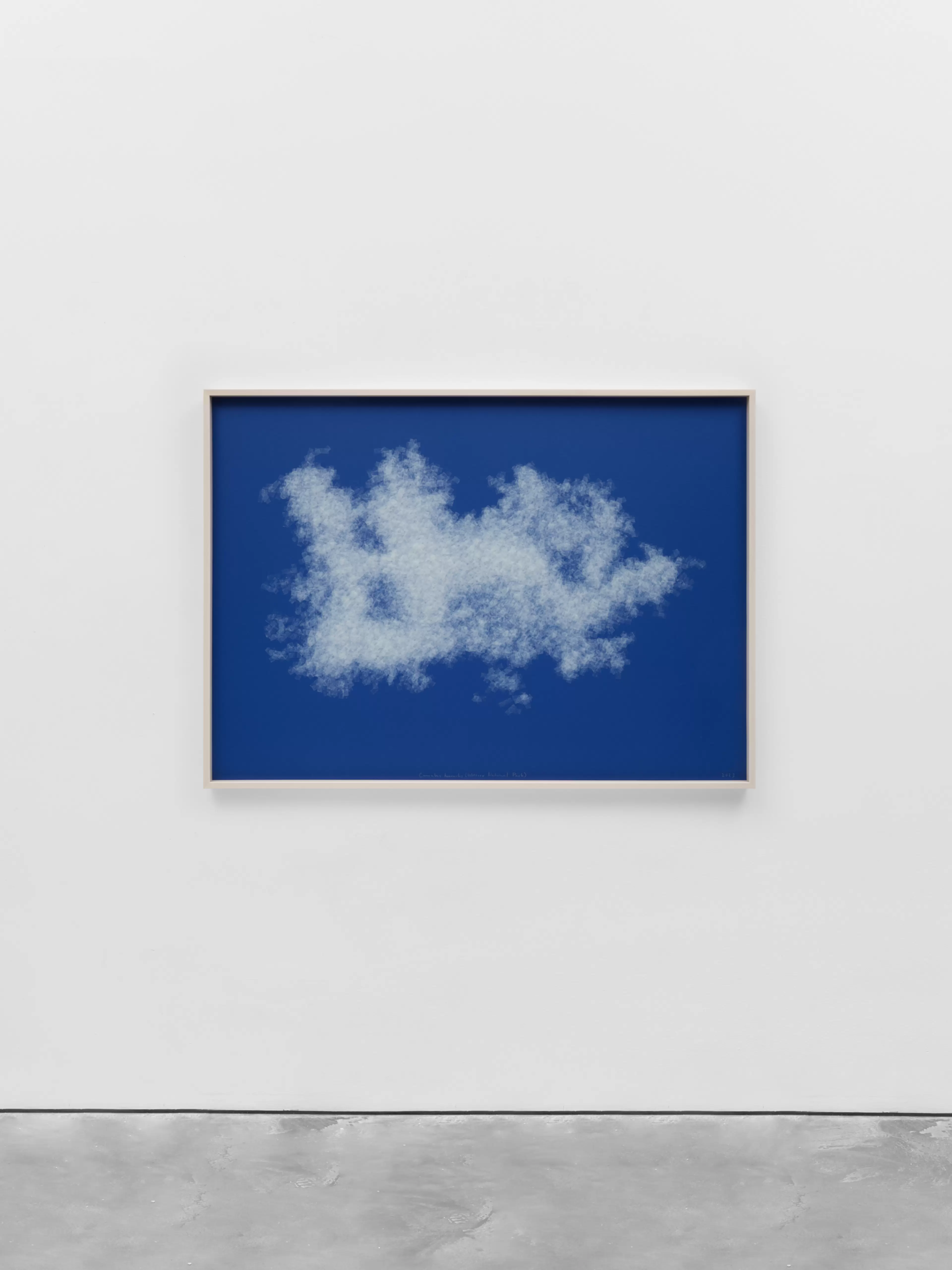 Cloud (cumulus, Glacier National Park) by Spencer Finch