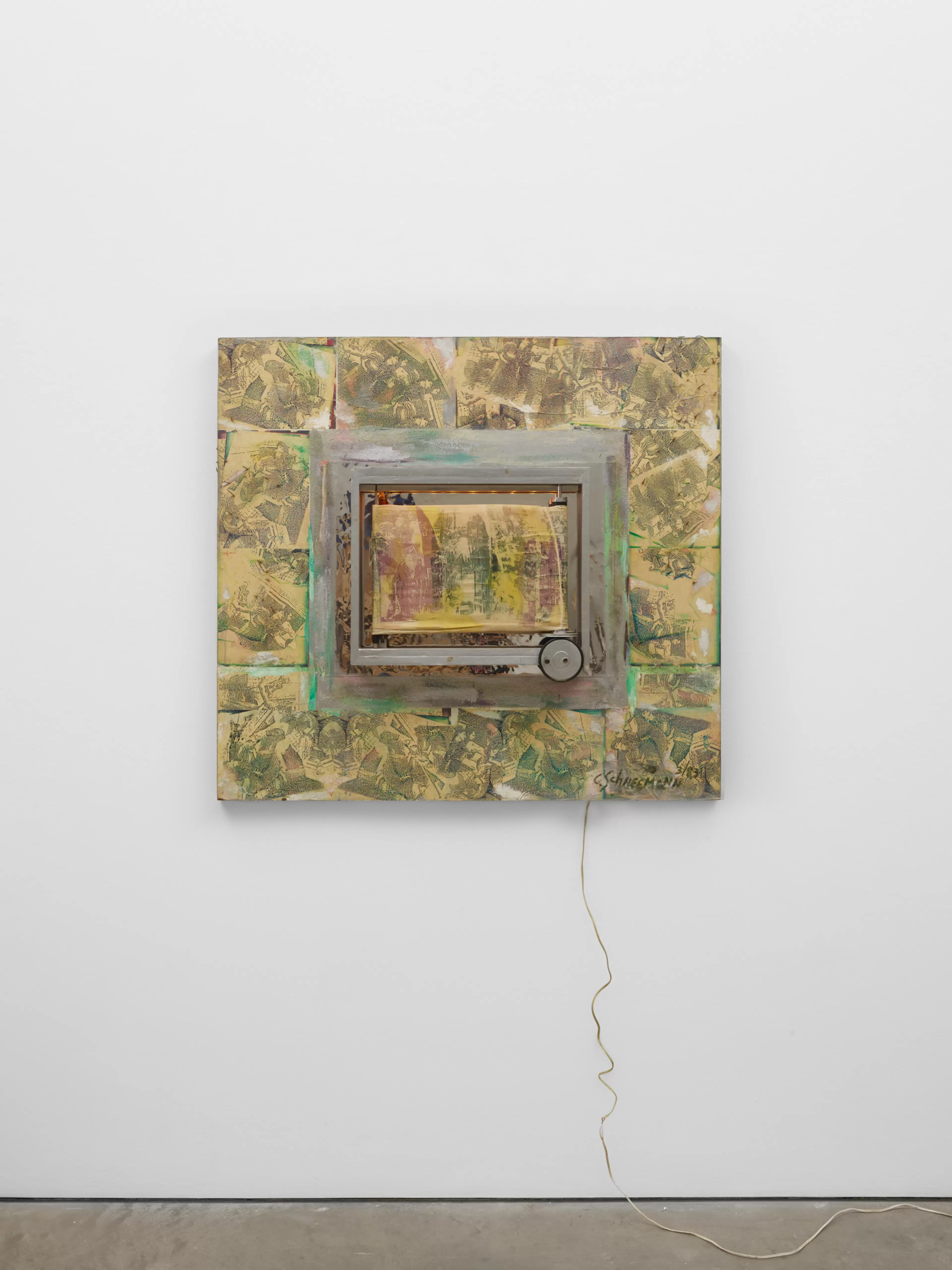 Hand - Crank - Movie - Lebanon by Carolee Schneemann