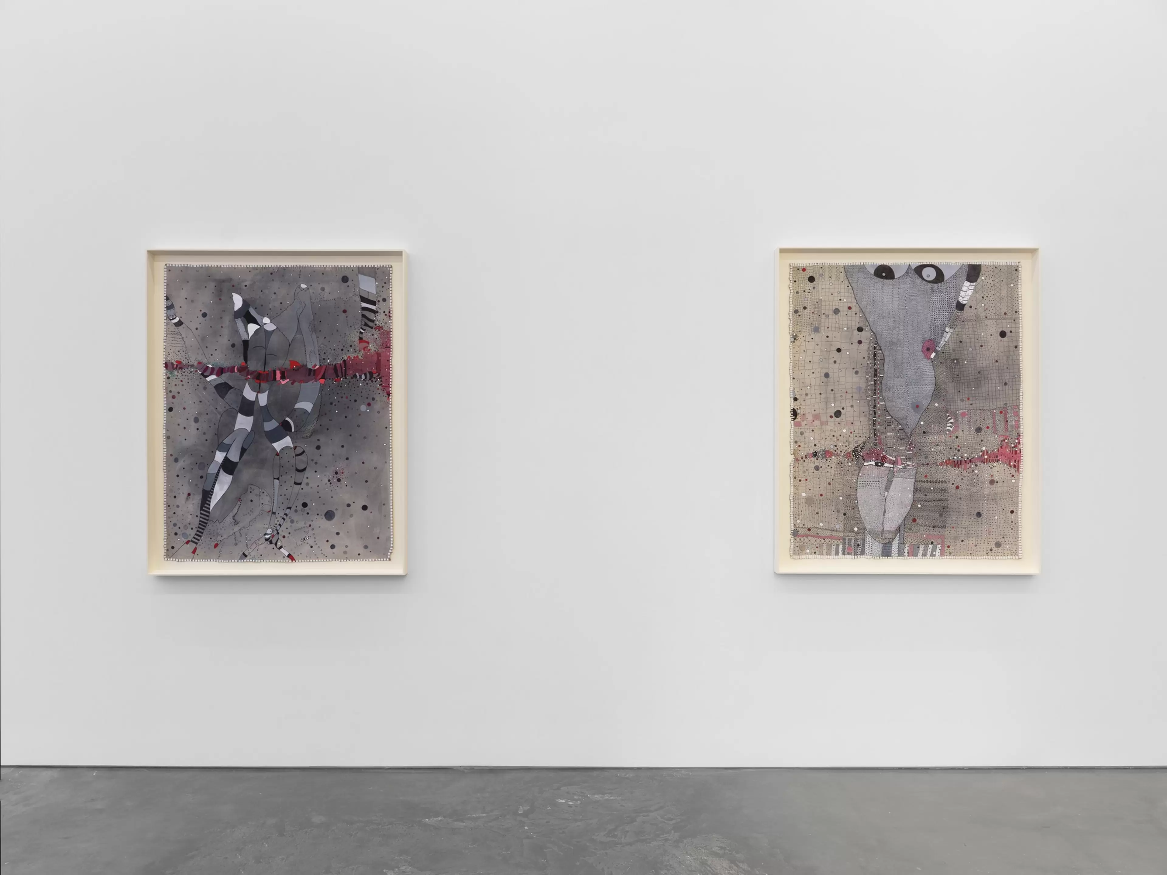 Huguette Caland Installation View